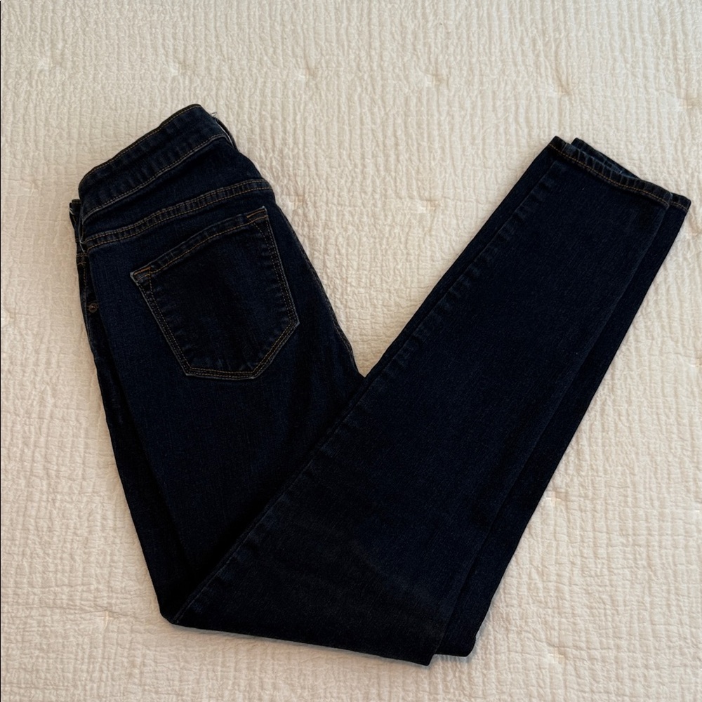 Old Navy Women's Dark Blue Rockstar Skinny Jeans